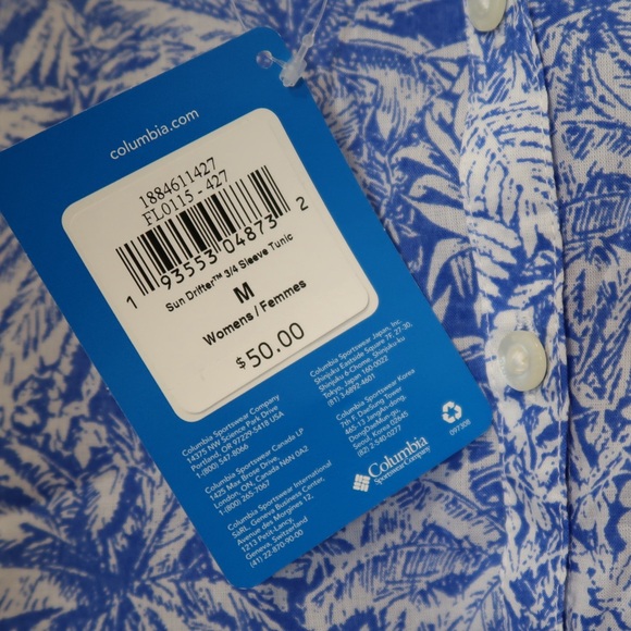 Columbia Sun Drifter 3/4 Sleeve Tunic - Picture 3 of 5